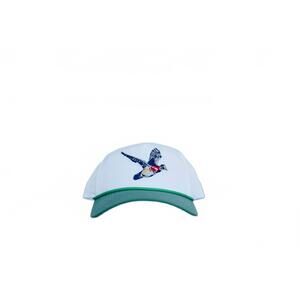NEW THE STATE COMPANY unisex wood duck hat in green and white